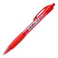 Ballpoint Medium Red Retractable Pens with Grip